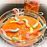 Ideen für’s halloween buffet nr. 6: blutorangen-pudding.