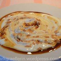 Joghurt-Dessert Karameltoffee