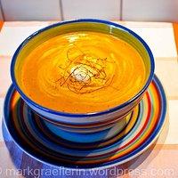 Cremige Kürbis-Linsen-Suppe