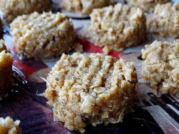 Erdnussbutter haferflocken cookies ohne backen
