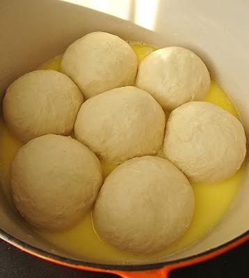Dampfnudeln aus dem Ofen