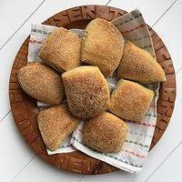 Übernacht-Semolina-Knusperbrötchen