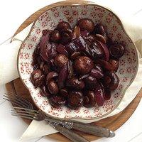 Funghi all’aceto balsamico ~ champignons in balsamico