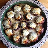 Gefüllte Champignons aus dem Backofen