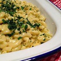 Pasta mit Blumenkohl-Käse-Sauce