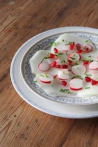 Kohlrabi-carpaccio
