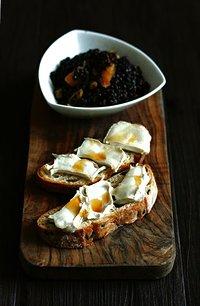 Belugalinsen-orangen-salat