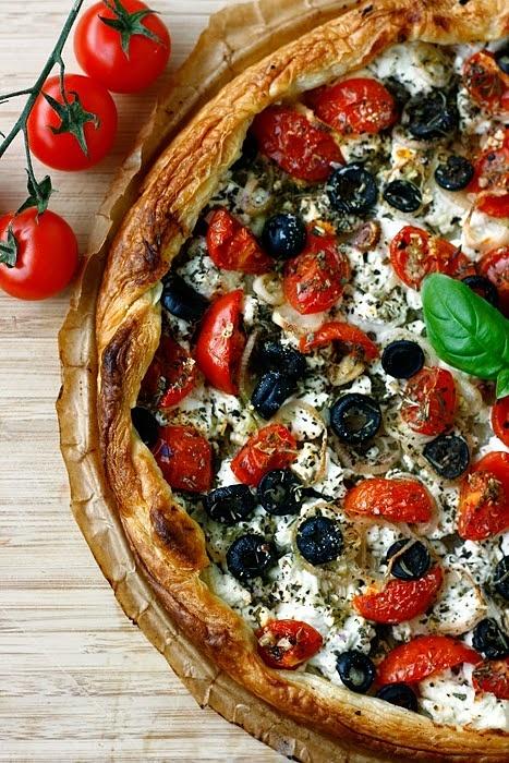 Vegetarische Tomatentarte