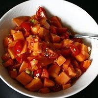 Thailändischer papayasalat