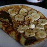 Banana-chocolate-pancakes