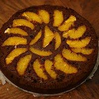 Schokoladen-orangen-kuchen