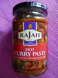 Hühnchen-Kartoffel-Erbsen-Curry oder: Indien aus dem Glas