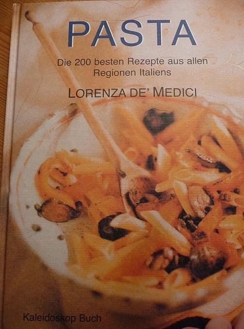 Pasta alla lorenza de’ medici und wein aus coltibuono