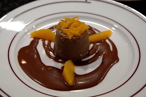 Orangen-Schokolade Köpfchen