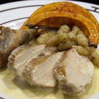 Perlhuhn mit Champagnersauce