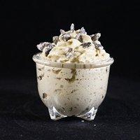 Espresso-Kürbiskern Espuma mit Crunch