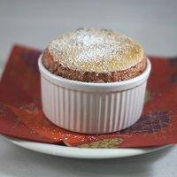 Zwetschgen Soufflée mit Ingwer