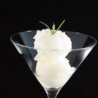 Zitronen Rosmarin Sorbet