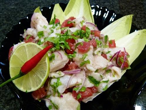 Ceviche vom Red Snapper
