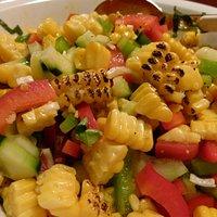 Grillierter Maissalat