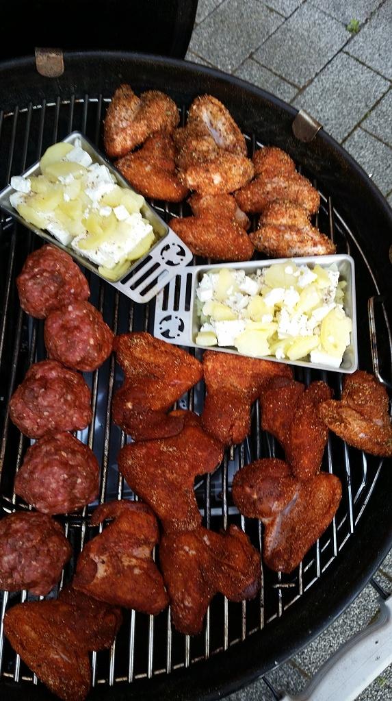 Chicken wings cajun art