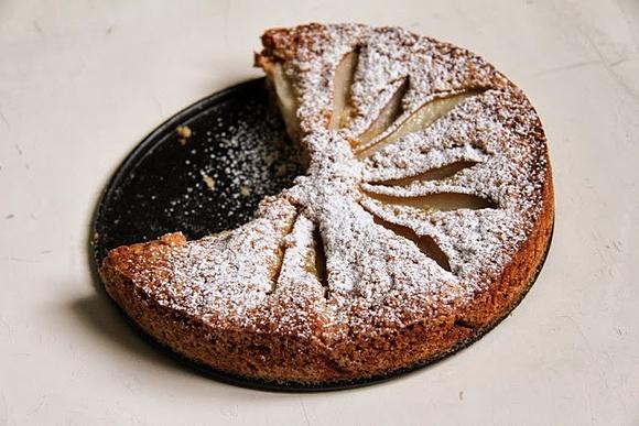 Birnen Haferflocken Kuchen