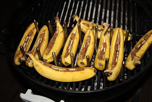 Schoko-Bananen vom Grill