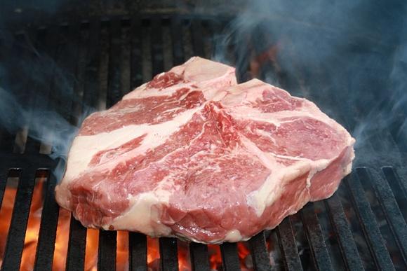 Porterhouse steak vom american black angus rind
