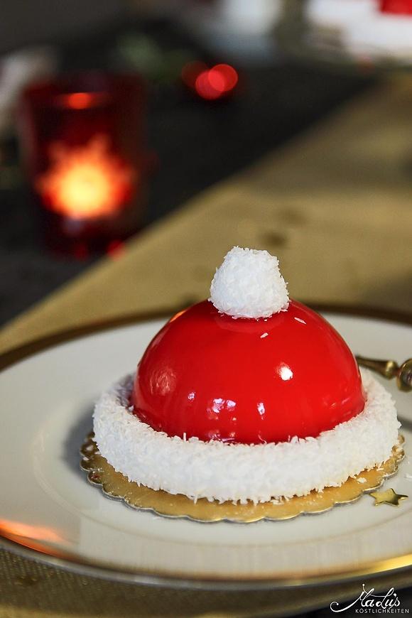 Weihnachtsmann Mützen Törtchen