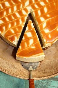 Ein Karamell-Apfel-Cheesecake und zwei Blog-Events