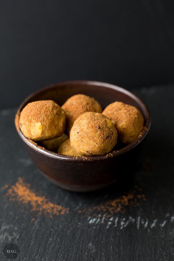 Cookie dough balls mit kichererbsen süß