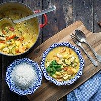 Indisches Fisch-Curry