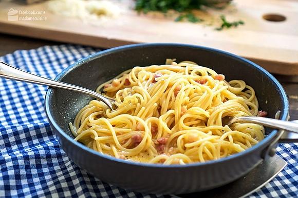 Spaghetti alla carbonara: so gut wie das Original