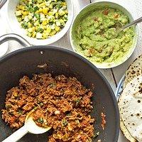 Burritos mit selbstgemachten Tortillas