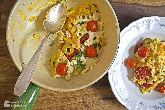 Polenta mit Chorizo