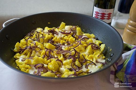 Blumenkohl-Spätzle-Pfanne