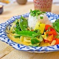 Gelbes Thai-Curry (vegetarisch)