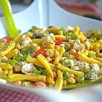Lauwarmer Nudelsalat (leicht orientalisch)