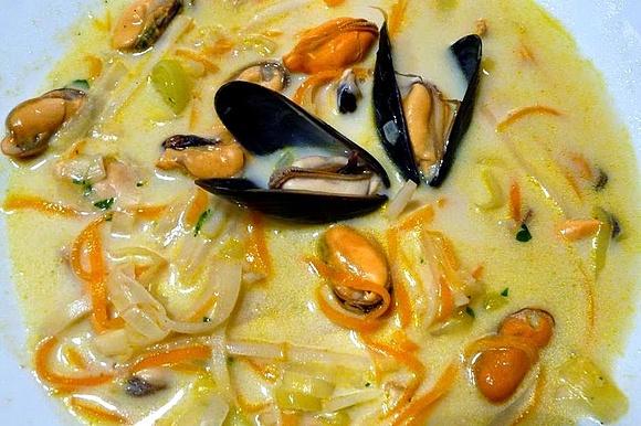 Miesmuschelsuppe