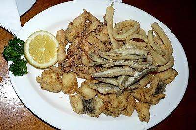Andalusien frittiertes Fischgericht