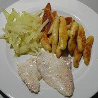 Steinbutt an Schupfnudeln mit Kohlrabi