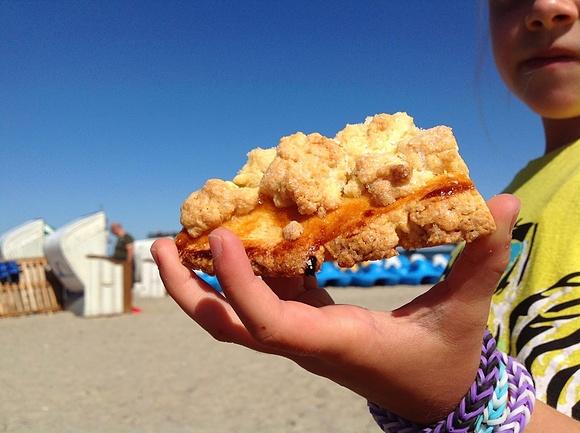 Strand Streuselkuchen