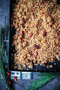 Lebkuchen – granola – ein rezept für weihnachtsmüsli
