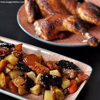 Easy asia, teil 2 - hähnchen mit ofen-gemüse