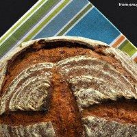 Kamut-Roggen-Brot mit Karotte