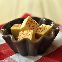 2x sandra und 4x pralinen - heute: mango-joghurt-praline