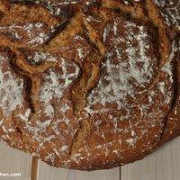 Mehrkorn no knead brot