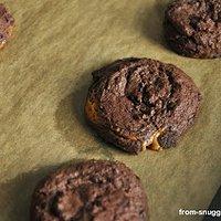 Schokoladen-Cookies mit Dulce de Leche