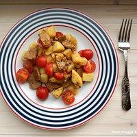 Griechische Kartoffelpfanne