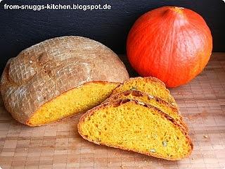 Kürbisbrot mit viel Kürbis